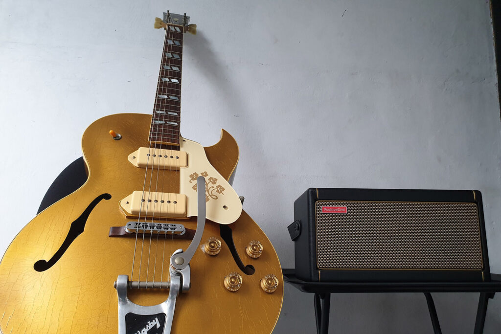 Scotty Moores Gibson ES 295 Gitarre
