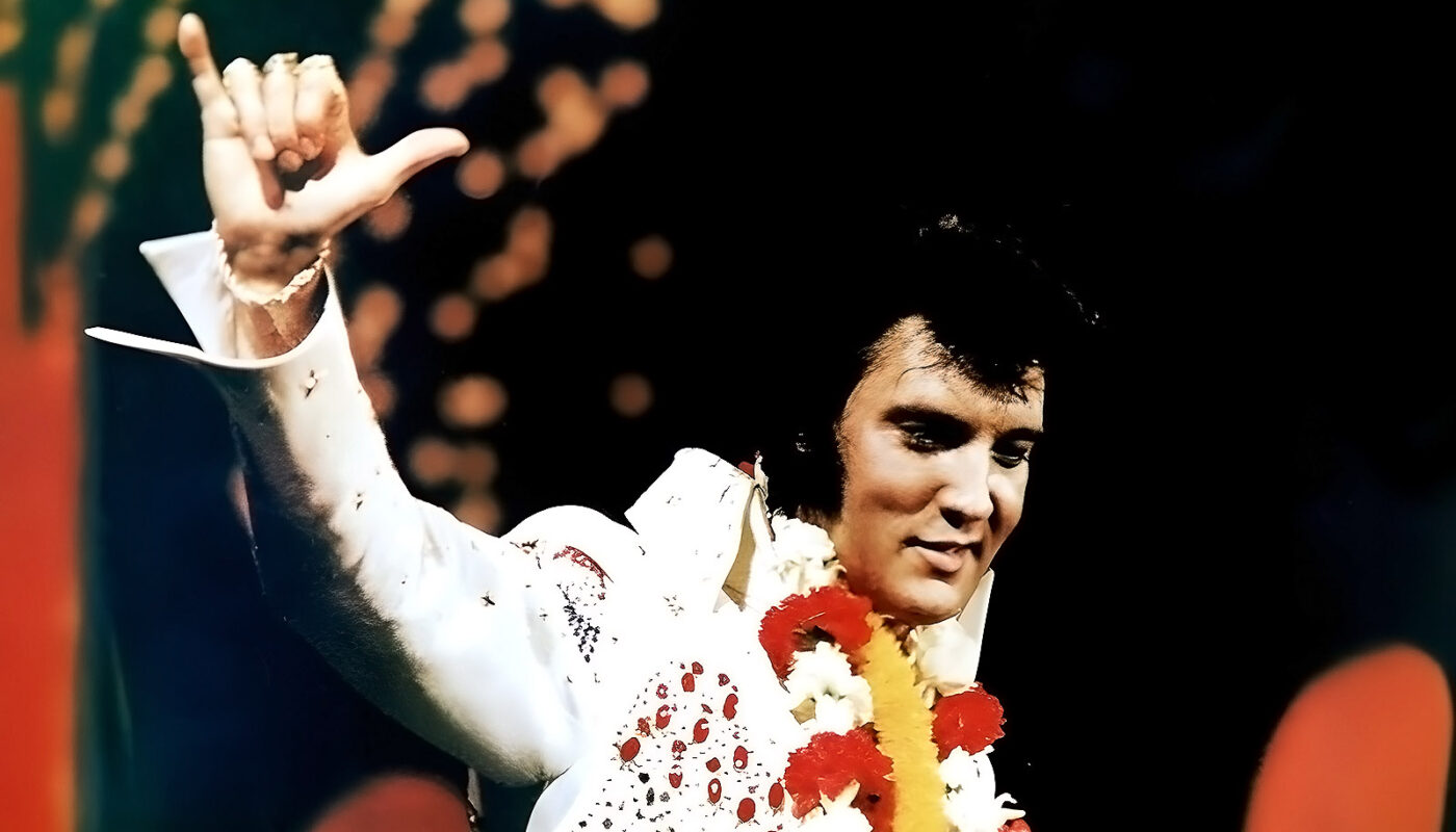 Shaka-Zeichen Elvis Presley Aloha From Hawaii 1973