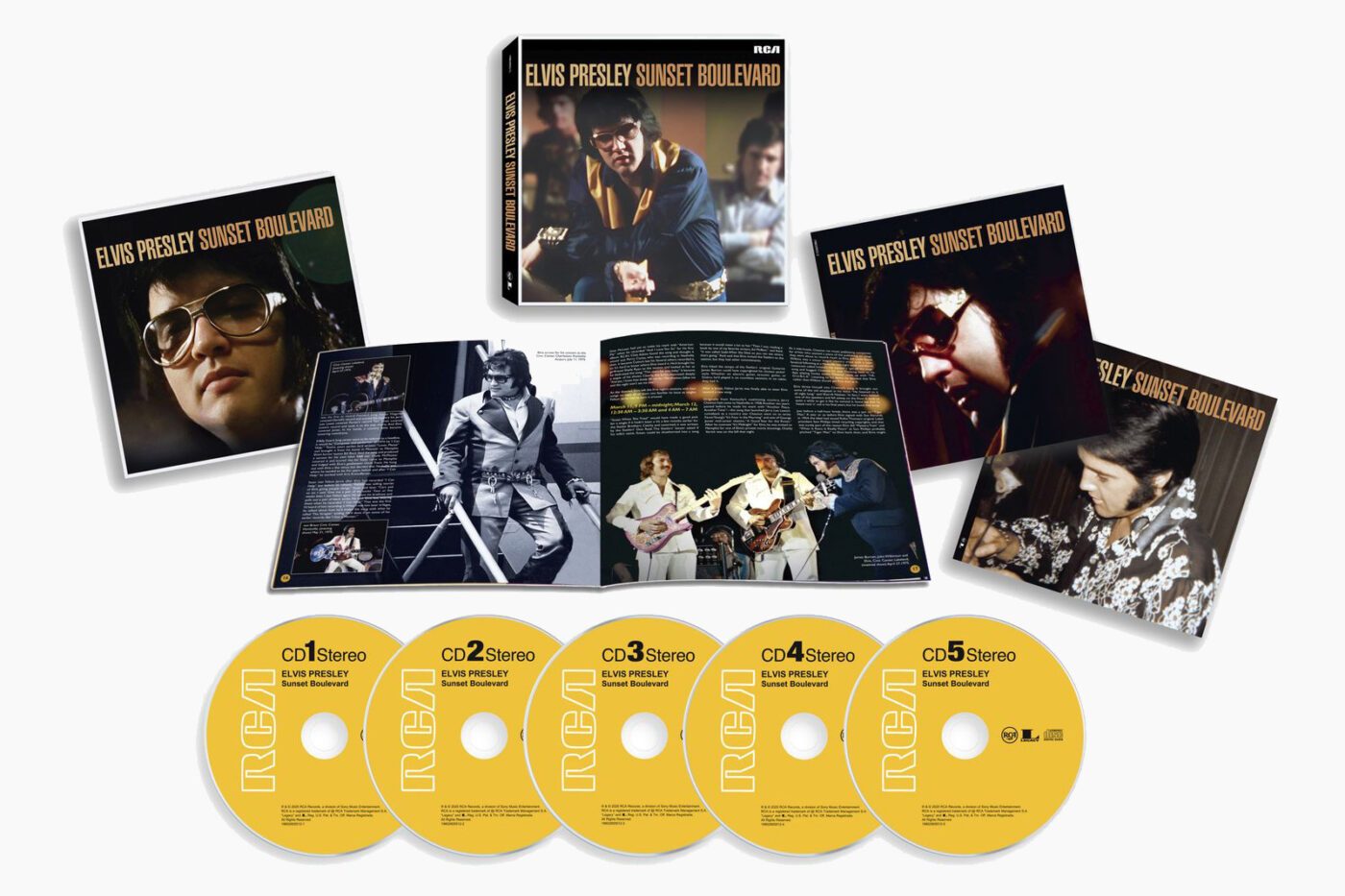 Elvis Presley „Sunset Boulevard“ 5‑CD‑Box