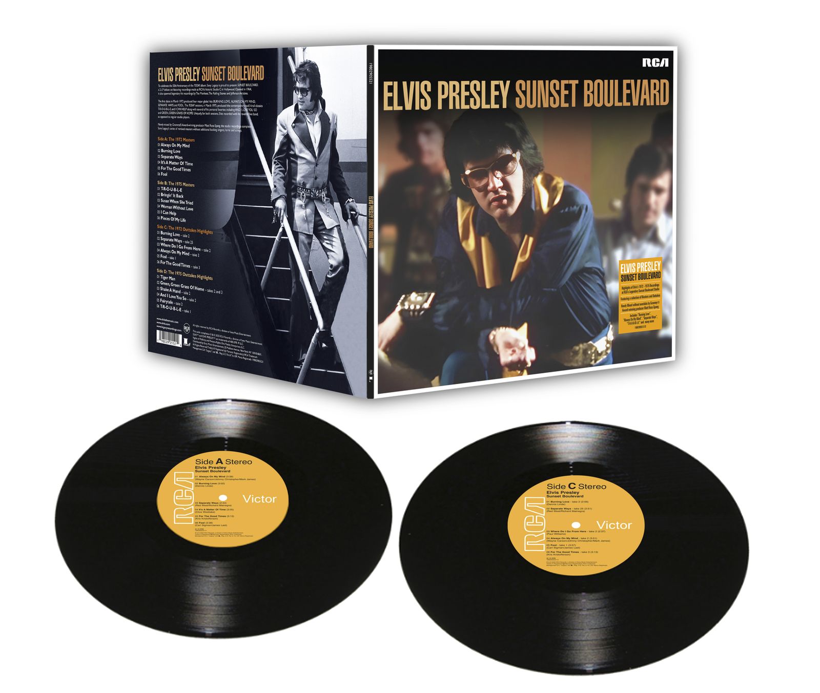 Elvis Presley „Sunset Boulevard“ Vinyl‑Doppel‑LP